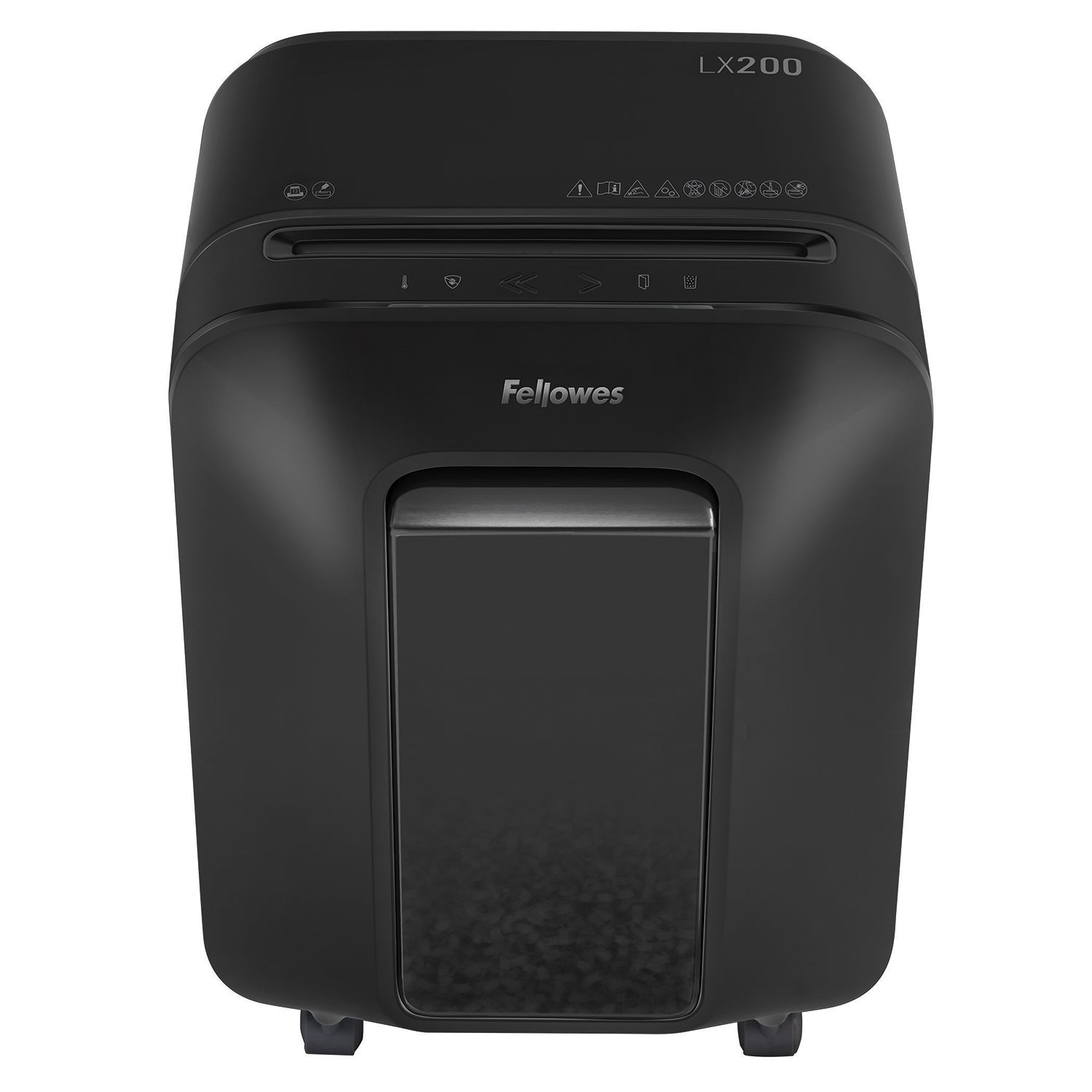Fellowes Powershred LX200 Micro-Cut Shredder – 12-Sheet Capacity, P-4 Security Level, IntelliBar™ Technology, SafeSense® Protection, 6-Gallon Bin for Home and Small Office Use Fellowes Powershred LX200 Micro-Cut Shredder – 12-Sheet Capacity, P-4 Security Level, IntelliBar™ Technology, SafeSense® Protection, 6-Gallon Bin for Home and Small Office Use